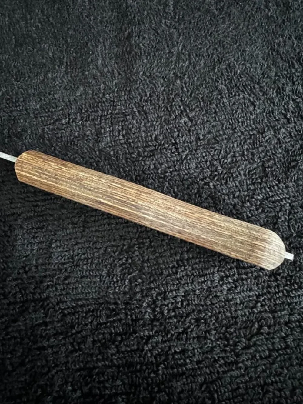 Vintage Maxam Wood Handle Carving Meat Fork Japan